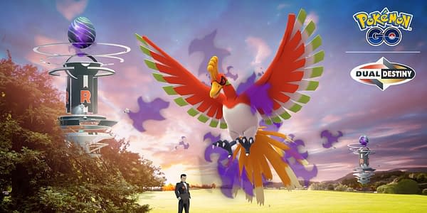 Shadow Ho-Oh in Pokémon GO. Credit: Niantic