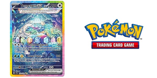 Scarlet & Violet - Stellar Crown top card. Credit: Pokémon TCG