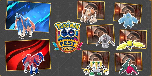 Ancients Recovered event graphic in Pokémon GO. Credit: Niantic