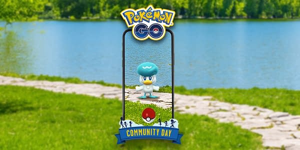 Quaxly Community Day event graphic in Pokémon GO. Credit: Niantic