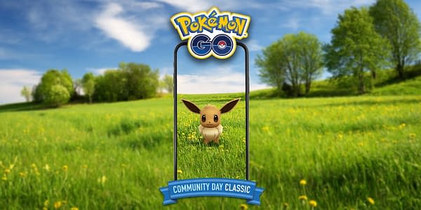 Eevee Community Day Classic graphic in Pokémon GO. Credit: Niantic