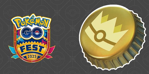 Gold Bottle Caps in Pokémon GO. Credit: Niantic