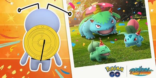 9th Anniversary Party event graphic in Pokémon GO. Credit: Niantic