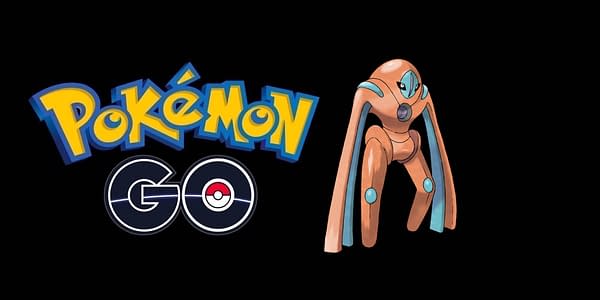 Defense Forme Deoxys in Pokémon GO. Credit: Niantic