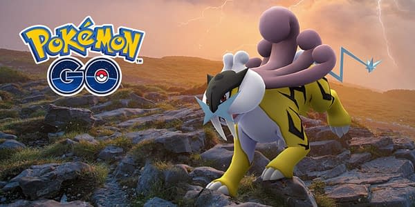 Raikou in Pokémon GO. Credit: Niantic