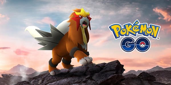 Entei in Pokémon GO. Credit: Niantic Entei in Pokémon GO. Credit: Niantic