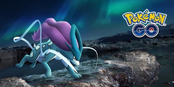 Suicune in Pokémon GO. Credit: Niantic Suicune in Pokémon GO. Credit: Niantic