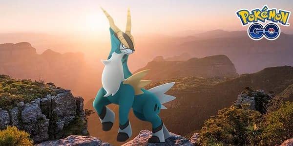 Cobalion in Pokémon GO. Credit: Niantic