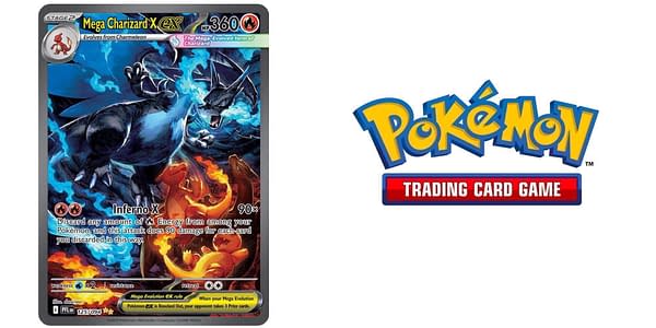 Mega Evolution – Phantasmal Flames top card. Credit: Pokémon TCG Mega Evolution – Phantasmal Flames top card. Credit: Pokémon TCG