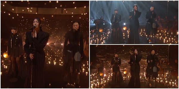 KPOP Demon Hunters' EJAE, Audrey Nuna & Rei Ami Light Up Late-Night