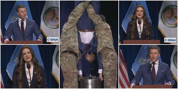 SNL Cold Open Tackles "White Hamilton" Pete Hegseth & Kristi Noem