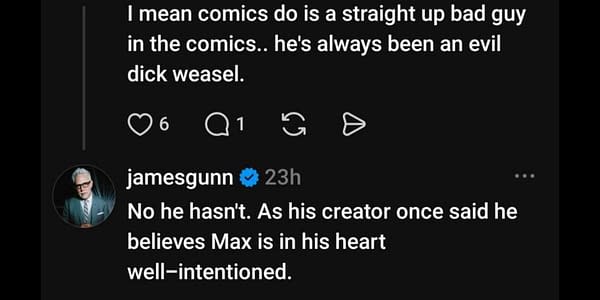 James Gunn, Maxwell Lord & Comics Fans Who Don't Know The Comics