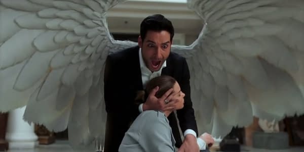 Lucifer and Chloe in the season 3 finale (Image: FOX/Netflix)