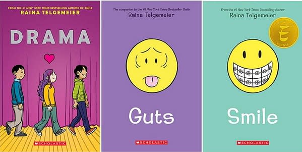 Raina Telgemeier Topped NYT Graphic Novel Bestseller Lists For 2020