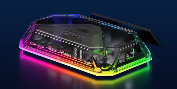 JSAUX Reveals New RGB Docking Station For Multiple Mobile Devices