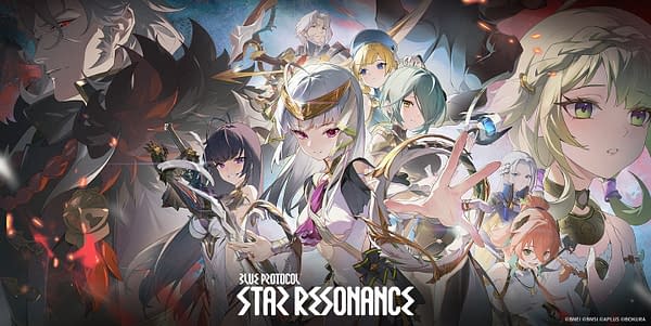 A colorful illustration featuring various characters from 'Blue Protocol: Star Resonance', showcasing a blend of fantasy elements, with prominent hairstyles and armor. The title 'Blue Protocol: Star Resonance' is displayed at the bottom.