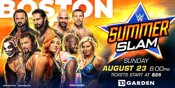 SummerSlam 2020 is still set for the TD Garden in Boston, courtesy of WWE.