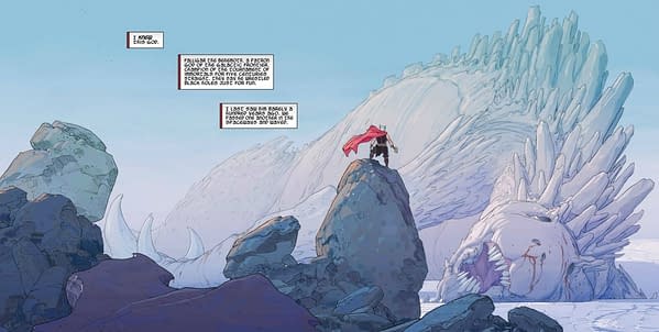 Esad Ribic's Thor, As Seen In Thor Love And Thunder Teaser