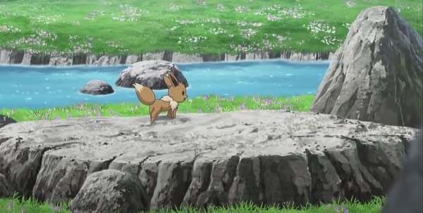 Shiny Eevee Spotlight Hour is Today in Pokémon GO. Credit: Pokémon the Series