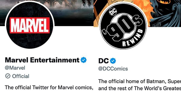 Marvel Has An Official Twitter Blue Tick, DC Comics Does Not