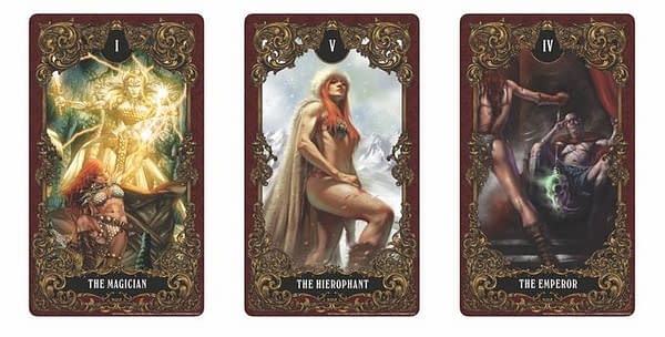 Read Red Sonja #7 and Check Out the Red Sonja Tarot Cards