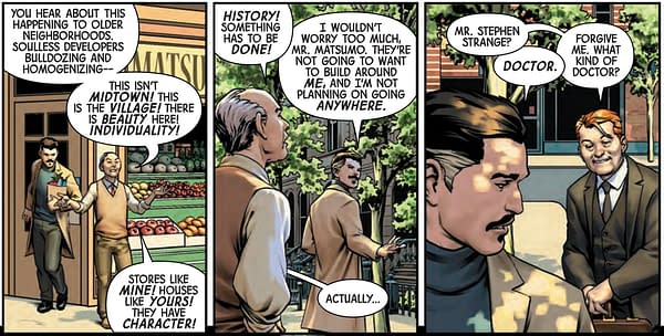 Doctor Strange Takes on Urban Renewal in Next Week's Doctor Strange #9