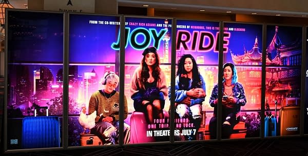 Joy Ride display at CinemaCon 2023, photo by Denz.