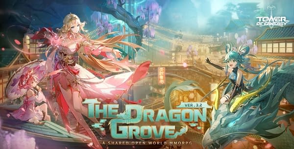 The Dragon Grove artwork for Tower Of Fantasy, courtesy of Level Infinite.