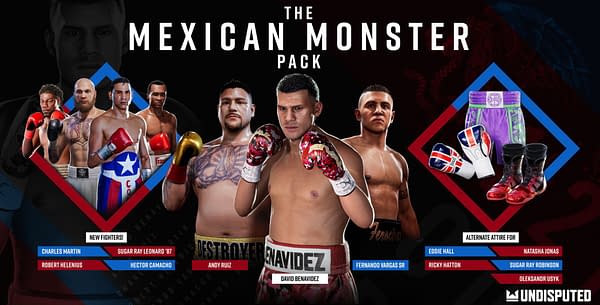 Undisputed Launches The Mexican Monster Pack Update