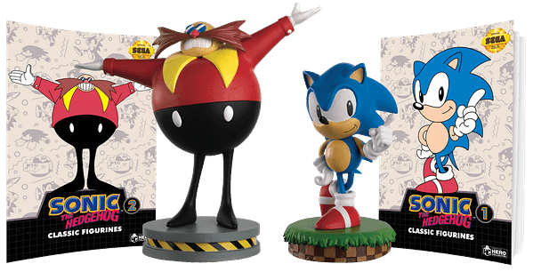 Sonic The Hedgehog Figurine Collection From Eaglemoss Goes Retro