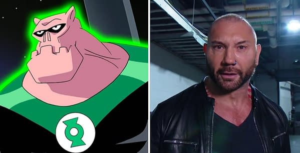 Dave Bautista thinks Green Lantern character Killowog is ugly.