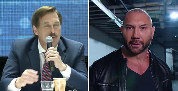 Dave Bautista has no love for MyPillow CEO Mike Lindell