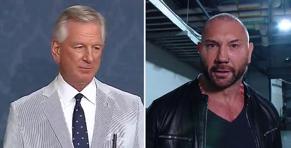 Dave Bautista is not a fan of Alabama Senator Tommy Tuberville, an extension of The Animal's longtime feud with fellow WWE Hall-of-Famer former president Donald Trump.