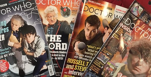 Some Doctor Who Magazines and 2000AD Finally Arrive in the USA