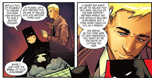 Today, John Constantine Hits On Batman (Urban Legends #13 Spoilers)