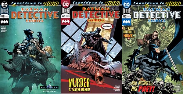 Detective Comics #994, #995 and #996 Go to Second Printings