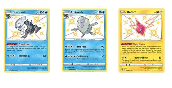 Shining Fates cards. Credit: Pokémon TCG: 