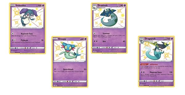 Shining Fates cards. Credit: Pokémon TCG