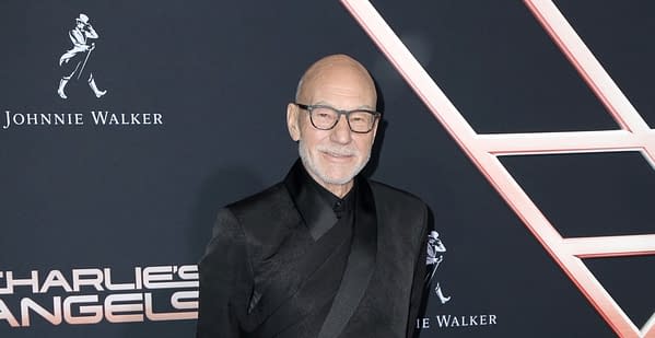 LOS ANGELES - NOV 11: Patrick Stewart at the "Charlie's Angels" Premiere at the Village Theater on November 11, 2019 in Westwood, CA (Image: Kathy Hutchins / Shutterstock.com)