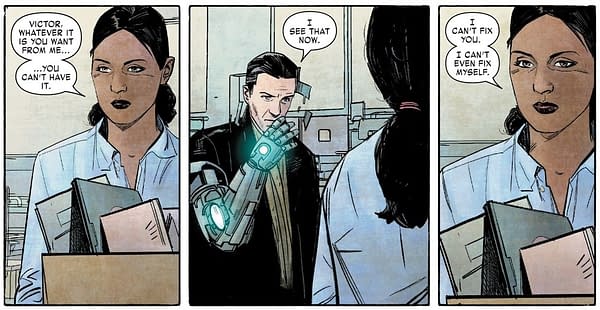 Brian Michael Bendis Leaves Marvel a Very Special Present from Doctor Doom (Final Page Spoilers for Invincible Iron Man #598)