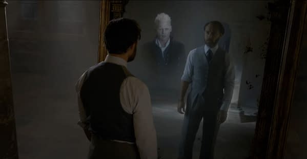 Let's Talk About Dumbledore Seeing Grindelwald in The Mirror of Erised