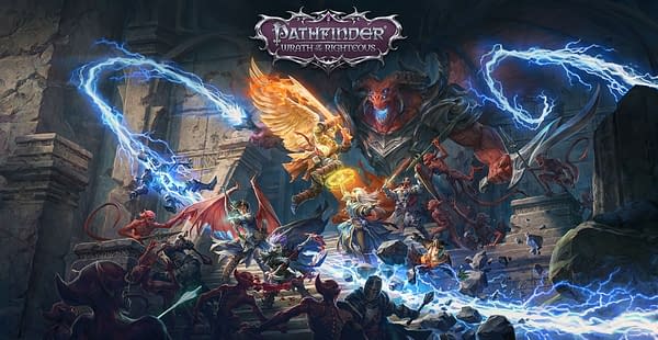Promo art for Pathfinder: Wrath Of The Righteous, courtesy of Owlcat Games.