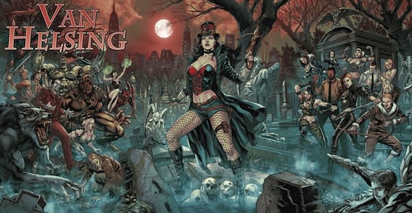 Van Helsing #50 Leads November 2020 Solicitations. Credit: Zenescope