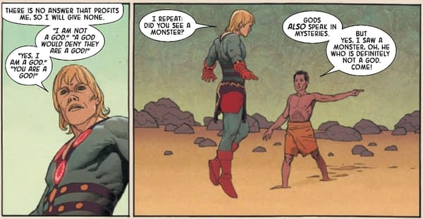 Today, The Eternals Do Monty Python (Spoilers)