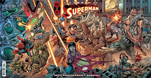Cover image for Death of Superman 30th Anniversary Special #1