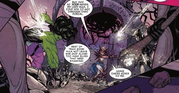 Freyja's Last Stand? War of the Realms #4 Preview
