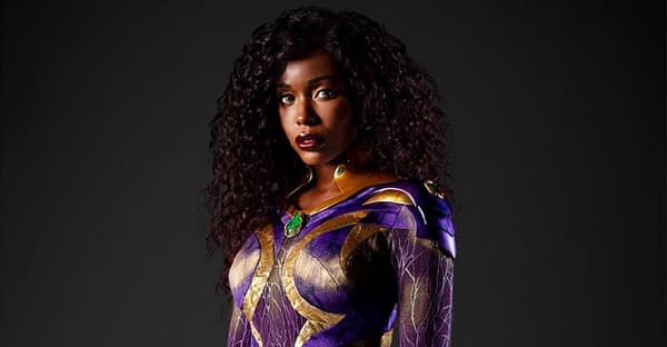 Titans season 3 star Anna Diop as Starfire ((mage: HBO Max)