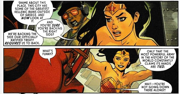 When Wonder Woman and Captain America Challenge US Government Policy
