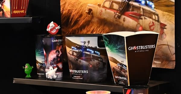 CinemaCon 2021: Ghostbuster, Eternals, and Spider-Man Promo Items