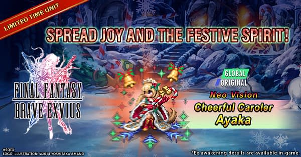 Square Enix Releases Multiple Holiday Events For Mobile Titles